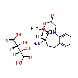 Tert-부틸 3S-아미노-2,3,4,5-테트라하이드로-1H-[1]베나에핀-2-온-1-아세테이트 타르트레이트
