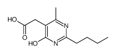 2-(2-N-부틸-4-하이드록시-6-메틸피리미딘-5-일)아세트산