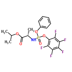 n-[(s)-(2,3,4,5,6-펜타플루오로페녹시)페녹시포스피닐]-l-알라닌 1-메틸에틸 에스테르