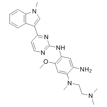 N1- (2- (디메틸 아미노) 에틸) -5- 메 톡시 -N1- 메틸 -N4- (4- (1- 메틸 -1H- 인돌 -3- 일) 피리 미딘 -2- 일) 벤젠 -1,2,4 트리 아민