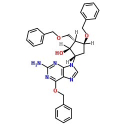 (1S,2S,3S,5S)-5-(2-아미노-6-(벤질옥시)-9H-푸린-9-일)-3-(벤질옥시)-2-(벤질옥시메틸)시클로펜탄올