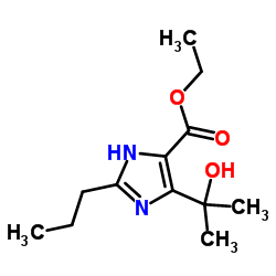 에틸 4- (1- 하이드 록시 -1- 메틸 에틸) -2- 프로필-이미 다졸 -5- 카르 복실 레이트