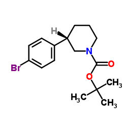 tert-부틸 (S)-3-(4-브로모페닐)피페리딘-1-카르복실레이트
