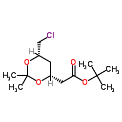 (4R-시스)-6-클로로메틸-2,2-디메틸-1,3-디옥산-4-아세트산 tert-부틸 에스테르