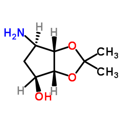(3aR,4S,6R,6aS)-6-아미노테트라히드로-2,2-디메틸-4H-시클로펜타-1,3-디옥솔-4-올