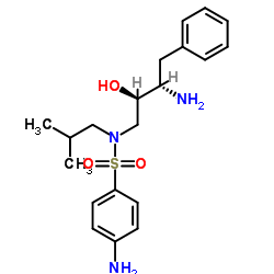 벤젠술폰아미드,4-아미노-N-[(2R,3S)-3-아미노-2-히드록시-4-페닐부틸]-N-(2-메틸프로필)-