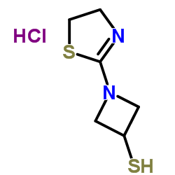 3-아제티딘티올, 1-(4,5-디하이드로-2-티아졸릴)-, 모노하이드로클로라이드