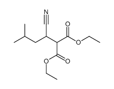 디에틸(1-시아노-3-메틸부틸)말로네이트