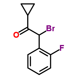 2-브로모-2-(2-플루오로페닐)-1-사이클로프로필에타논