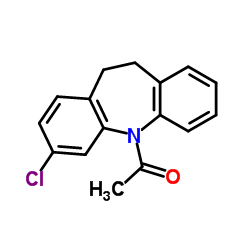 5-아세틸-3-클로로-10,11-디하이드로디벤조[b,f]아제핀