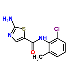 2- 아미노 -N- (2- 클로로 -6- 메틸페닐) -1,3- 티아 졸 -5- 카르 복스 아미드