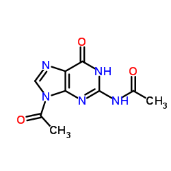 N-(9-아세틸-6-옥소-3H-푸린-2-일)아세트아미드