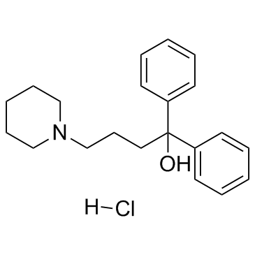 1,1-디페닐-4-피페리디노-1-부탄올 염산염
