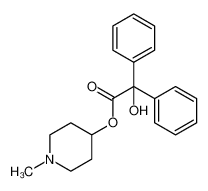 1-메틸-4-피페리딜 디페닐글리콜레이트