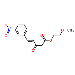 2-메톡시에틸 2-[(3-니트로페닐)메틸렌]아세토아세테이트