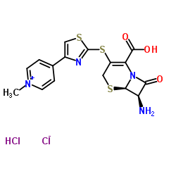 7 Β -아미노-3-[4-피리딜-2-티아졸 황 라디칼 ]-3-세펨