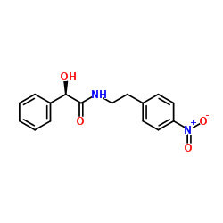 (알파R)-알파-하이드록시-N-[2-(4-니트로페닐)에틸]벤젠아세트아미드