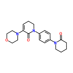 3- 모르 폴리 노 -1- (4- (2- 옥 소피 페리 딘 -1- 일) 페닐) -5,6- 디 하이드로 피리딘 -2 (1H)-온