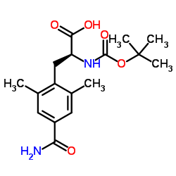 (S)-2-(tert-부톡시카르보닐아미노)-3-(4-카르바모일-2,6-디메틸페닐)프로판산