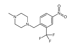 1-메틸-4-[[4-니트로-2-(트리플루오로메틸)페닐]메틸]-피페라진