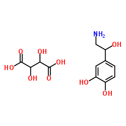 L-4-(2-아미노-1-히드록시에틸)-1,2-벤젠디올 중주석산염