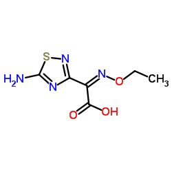 (Z)-2-(5-아미노-1,2,4-티아디아졸-3-일)-2-에톡시이미노아세트산