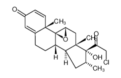 21-클로로-17α-히드록시-9β,11β-옥시도-16α-메틸프레그나-1,4-디엔-3,20-디온