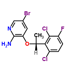 5- 브로 모 -3-[(1R) -1- (2,6- 디클로로 -3- 플루오로 페닐)에 톡시] 피리딘 -2- 아민