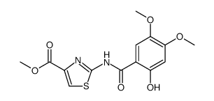 메틸 2-(2-히드록시-4,5-디메톡시벤자미도)티아졸-4-카르복실레이트