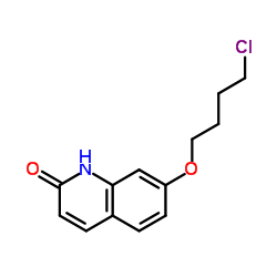  7- (4- 클로로 부 톡시) 퀴놀린 -2 (1H)-온