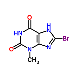 8- 브로 모 -3- 메틸 -1H- 퓨린 -2,6 (3H, 7H)-디온