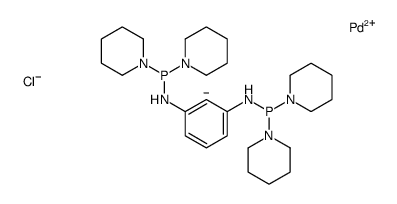 [2,6-비스[(디-1-피페리디닐포스피노)아미노]페닐]팔라듐(II) 클로라이드 >= 98.0%(AT)