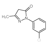 2- (3- 클로로 페닐) -5- 메틸 -4H- 피라 졸 -3- 온