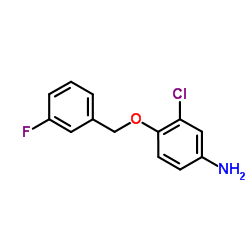 3- 클로로 -4-[(3- 플루오로 페닐) 메 톡시] 아닐린