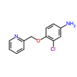 3- 클로로 -4- (피리딘 -2- 일메 톡시) 아닐린