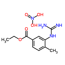 에틸 3- 구 아니 디노 -4- 메틸 벤조 에이트 질산염