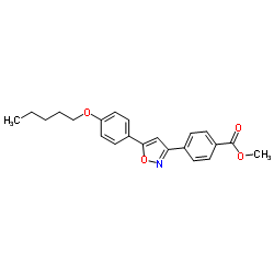 메틸 4- [5- (4- 펜 톡시 페닐) -1,2- 옥사 졸 -3- 일] 벤조 에이트