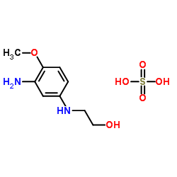 5- (2- 히드 록시 에틸 아미노) -2- 메톡 시라 닐린 설페이트