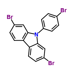 2,7- 디 브로 모 -9- (4- 브로 모 페닐) -9H- 카르 바졸