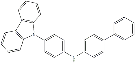 비 페닐 -4- 일-(4- 카르 바졸 -9- 일-페닐)-아민