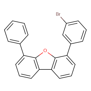 4- (3- 브로 모 페닐) -6- 페닐 디 벤조 [b, d] 푸란