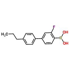 4-Propyl-3'-Fluorobiphenyl-4'-Boronic Acid CAS:909709-42-8