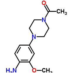 2- 메 톡시 -4- (4- 아세틸 피 페라 지닐) 아닐린