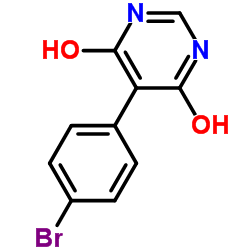 5-(4-bromophenyl)pyrimidine-4,6-diol CAS:706811-25-8