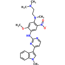 N1- (2- (디메틸 아미노) 에틸) -5- 메 톡시 -N1- 메틸 -N4- (4- (1- 메틸 -1H- 인돌 -3- 일) 피리 미딘 -2- 일) -2- 니트로 벤젠 -1, 4- 디아민