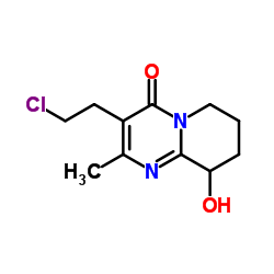 3- (2- 클로로 에틸) -6,7,8,9- 테트라 하이드로 -9- 하이드 록시 -2- 메틸 -4H- 피리도 [1,2-a] 피리 미딘 -4- 온