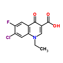7- 클로로 -1- 에틸 -6- 플루오로 -1,4- 디 하이드로 -4- 옥소 퀴놀린 -3- 카르 복실 산