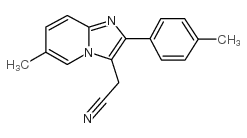 (6- 메틸 -2-P- 톨릴-이미 다조 [1,2-A] 피리딘 -3-YL)-아세토 니트릴