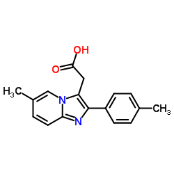6- 메틸 -2- (4- 메틸페닐) 이미 다조 [1,2-a]-피리딘 -3- 아세트산