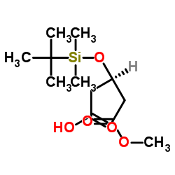 (R) -3-((tert- 부틸 디메틸 실릴) 옥시) -5- 메 톡시 -5- 옥소 펜 탄산